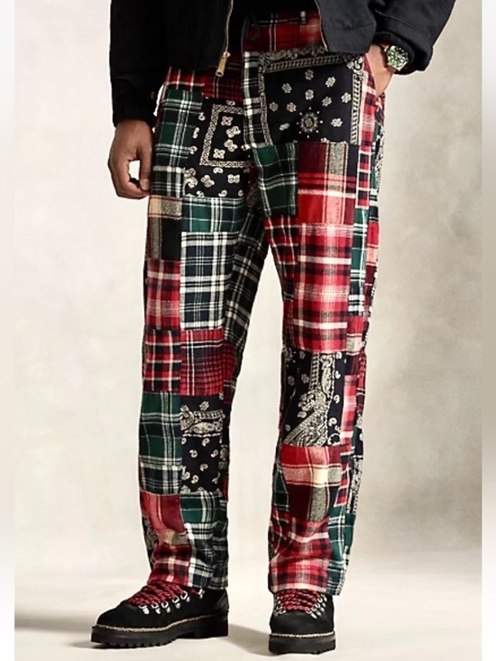 Polo Ralph Lauren Other - New Ralph Lauren Polo Prepster Patchwork Men’s Easy Pants - Drawstring Lounge